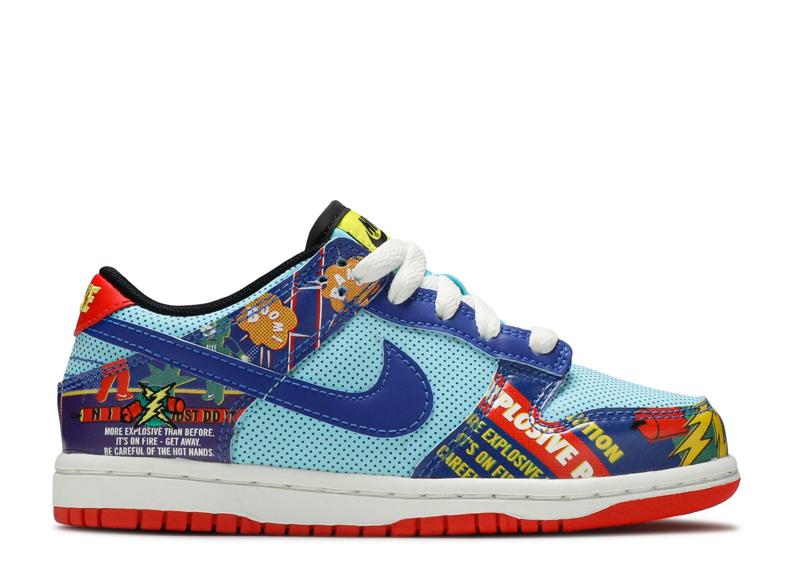 Кроссовки Nike Dunk Low Ps 'Chinese New Year - Firecracker', красный 2021 new chinese new year steel red men s atmosphere domineering fashion watch chinese new year men s watch