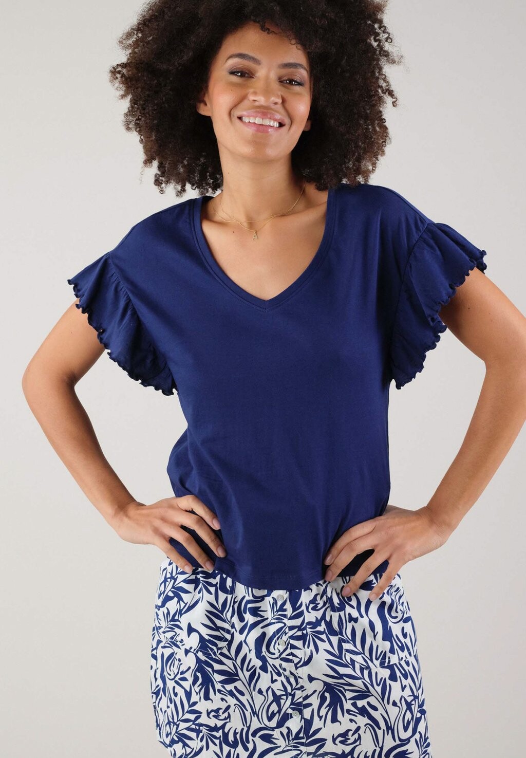 

Футболка базовая ORIA Deeluxe Original, цвет navy
