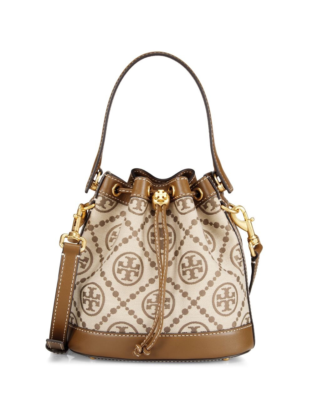 

Жаккардовая сумка-ведро T с монограммой Tory Burch