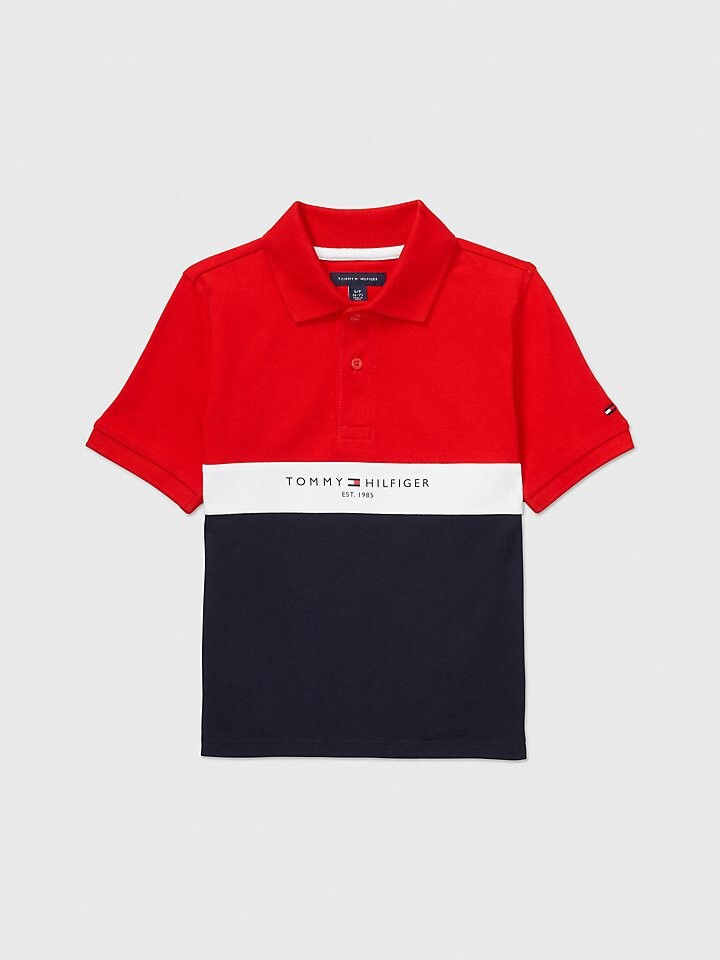 

Поло с флагами сидячей посадки Tommy Adaptive