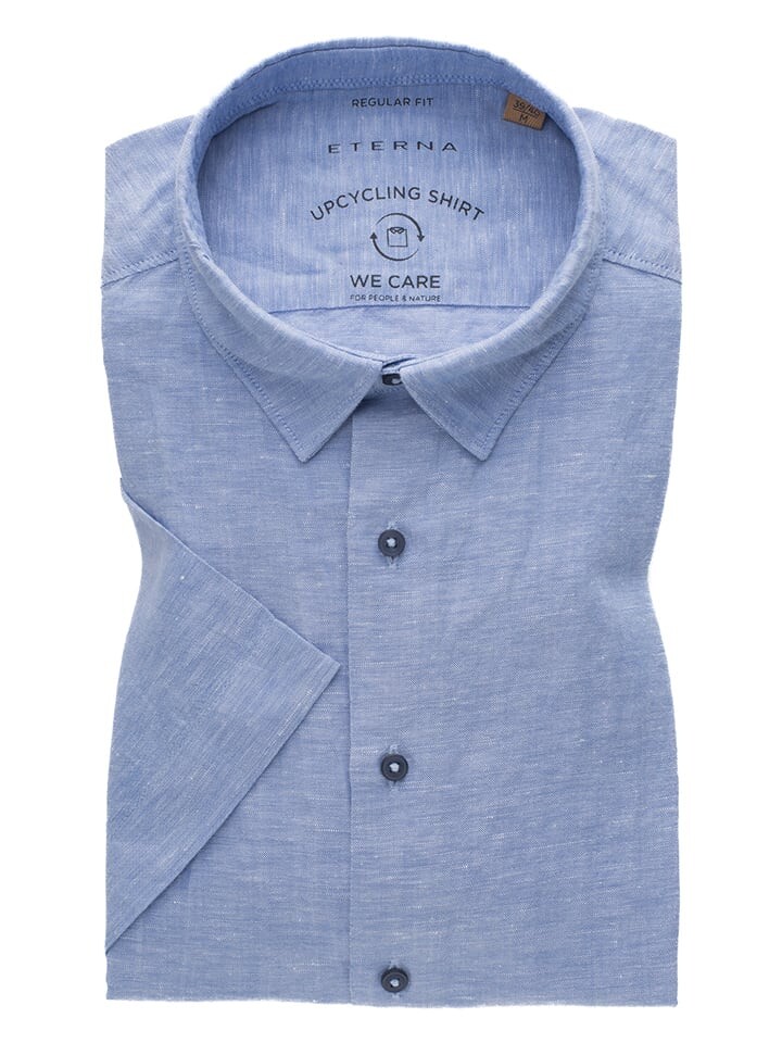 

Рубашка Eterna Regular fit, синий