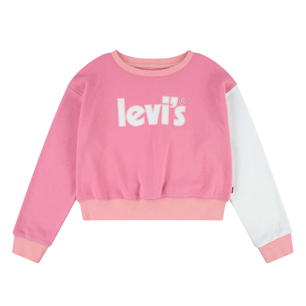 футболка levi s размер s розовый Толстовка Levi´s Meet&Greet Color Block, розовый