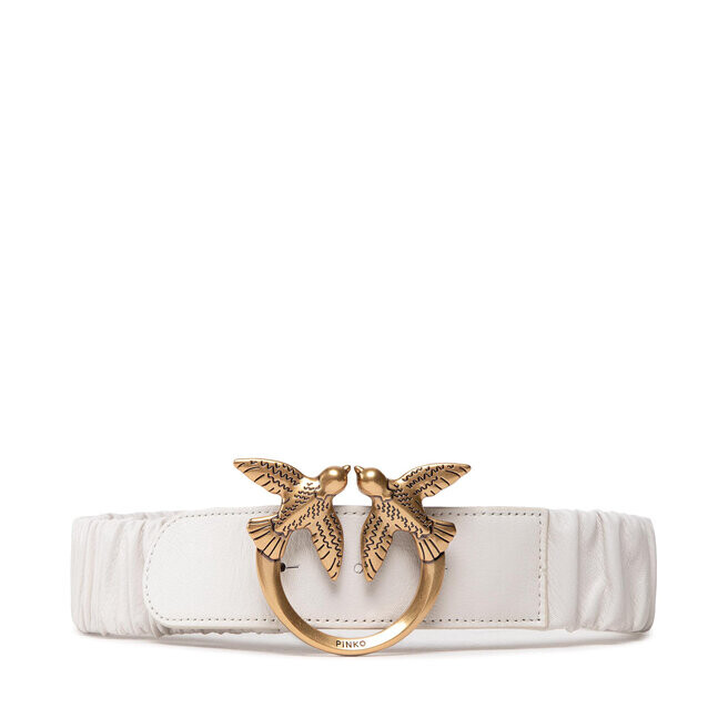 

Ремень Pinko LoveRuffle, белый