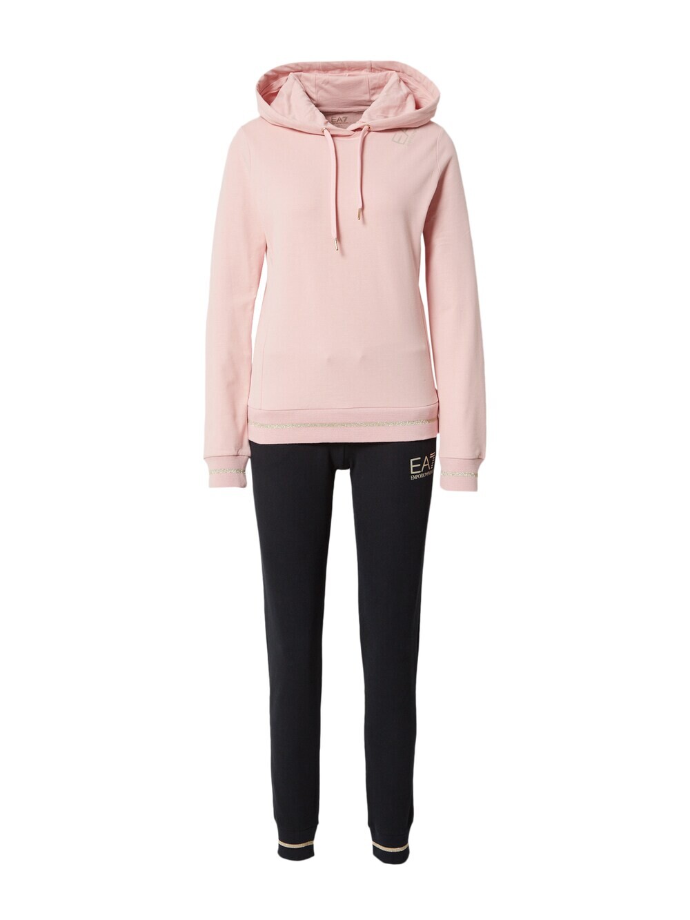 

Тренировочный костюм EA7 Emporio Armani, розовый