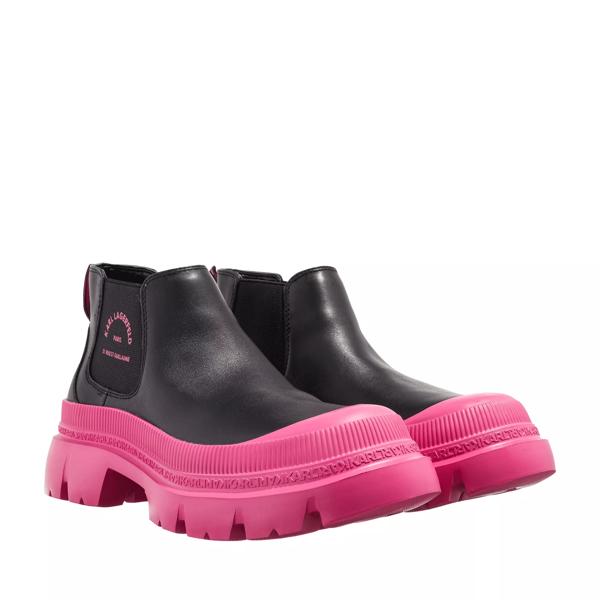 

Сапоги trekka max kc short gore boot black lthr w/pink Karl Lagerfeld, черный