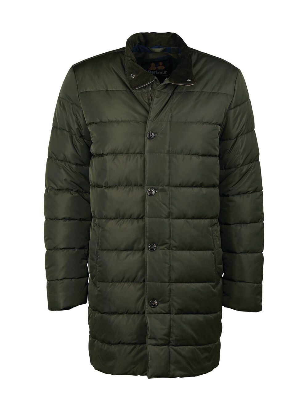 

Стеганая куртка Tonbridge с перегородками Barbour, оливковый