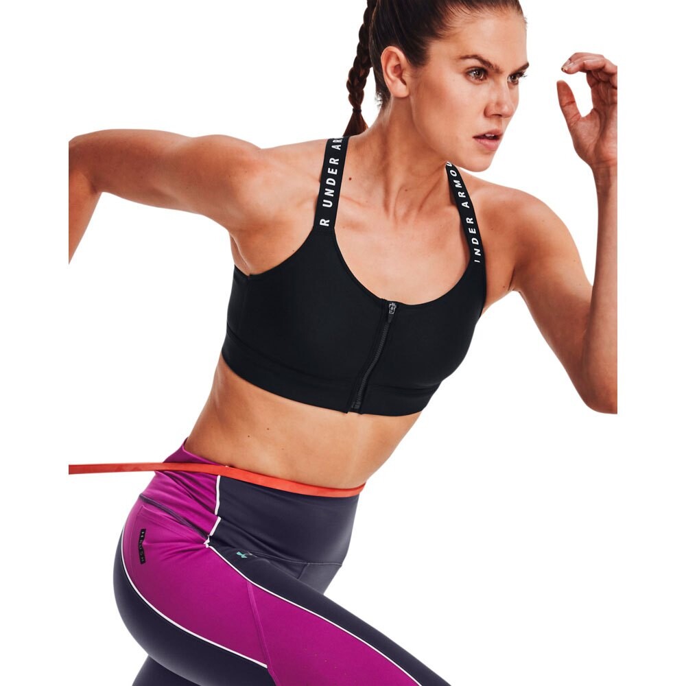 

Топ Under Armour Infinity Zip, розовый