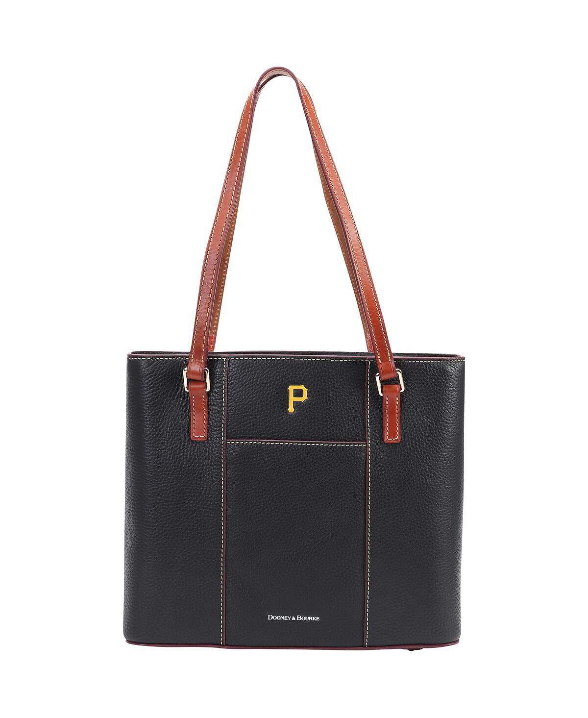 

Женская сумка-шоппер Pittsburgh Pirates Pebble Lexington Dooney & Bourke, черный