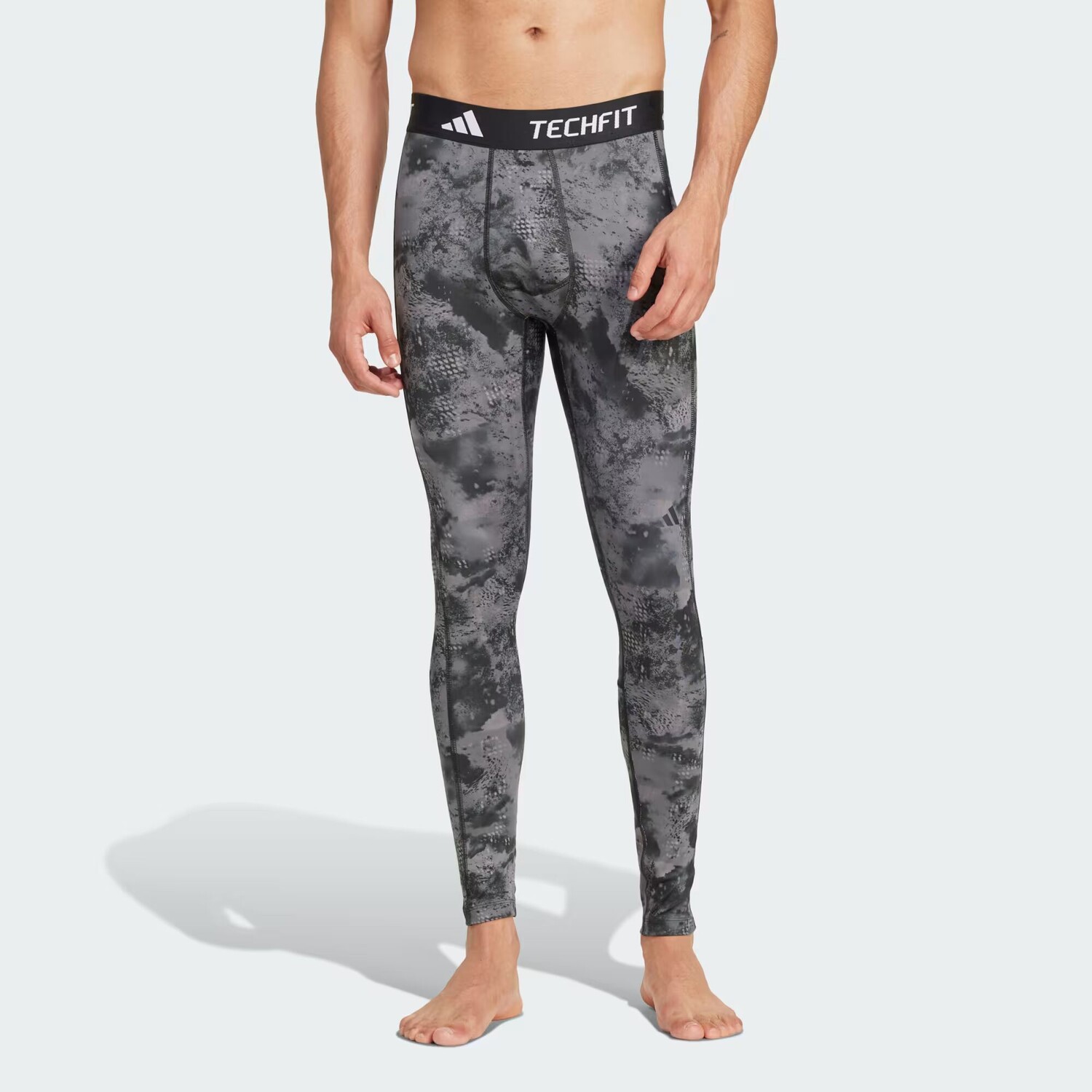 

Длинные тайтсы с принтом TECHFIT Training Adidas, цвет Black