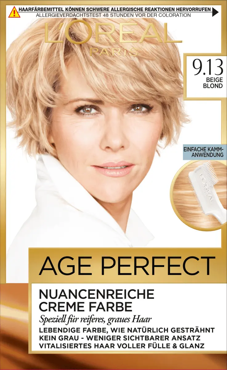 

Краска для волос Age Perfect 9.13 Бежевый Блондин 1 шт. L'Oreal