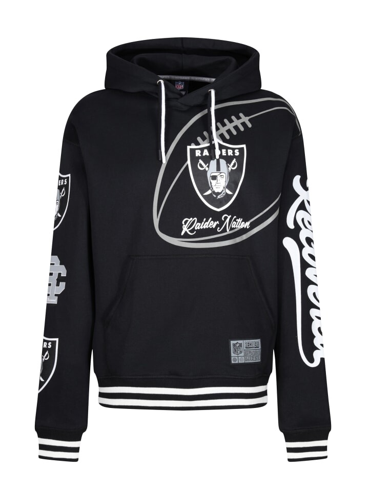 

Худи Recovered NFL Raiders Nation, черный