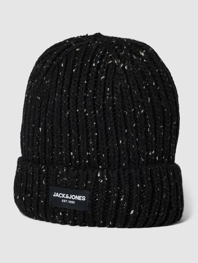 

Шапка-бини в двухцветном дизайне, модель CLIFF Jack & Jones, черный