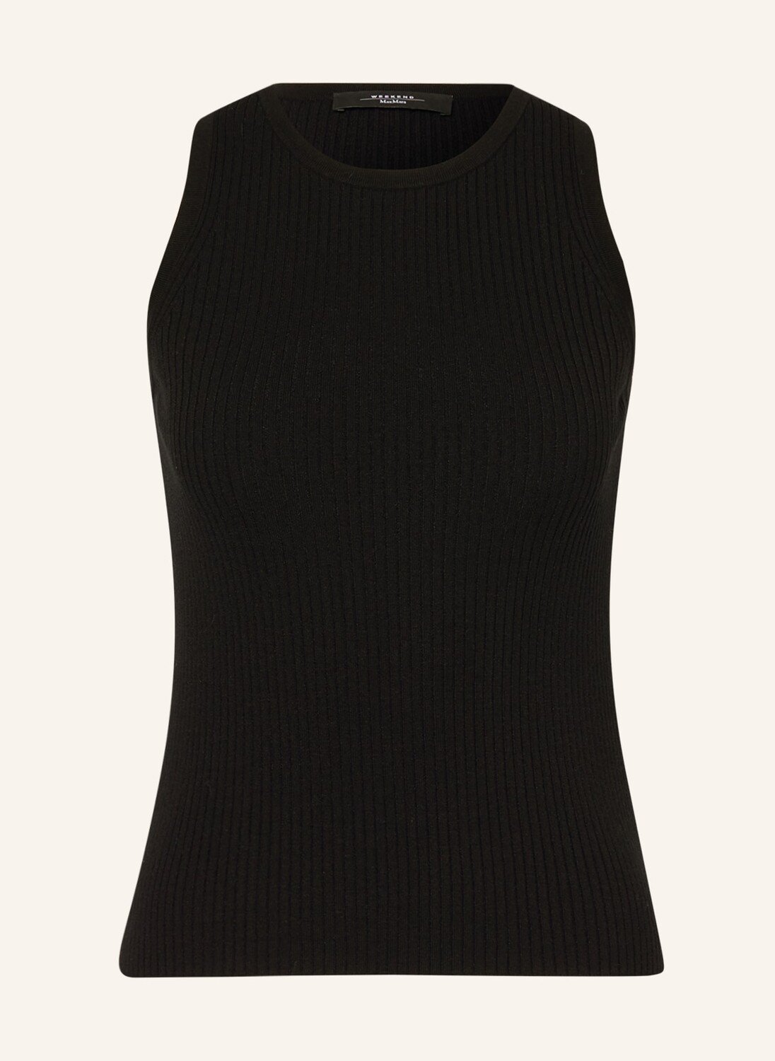 

Вязаный топ WEEKEND MaxMara OLIMPO, черный