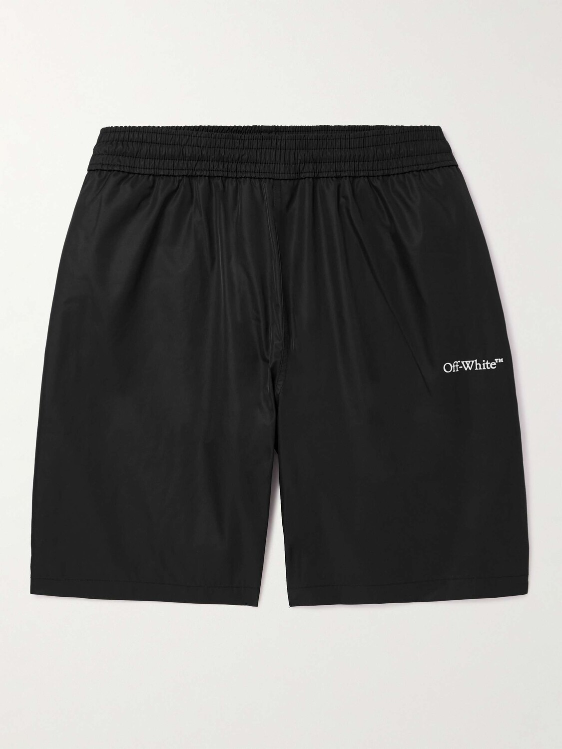 

Прямые плавки средней длины с логотипом OFF-WHITE, черный