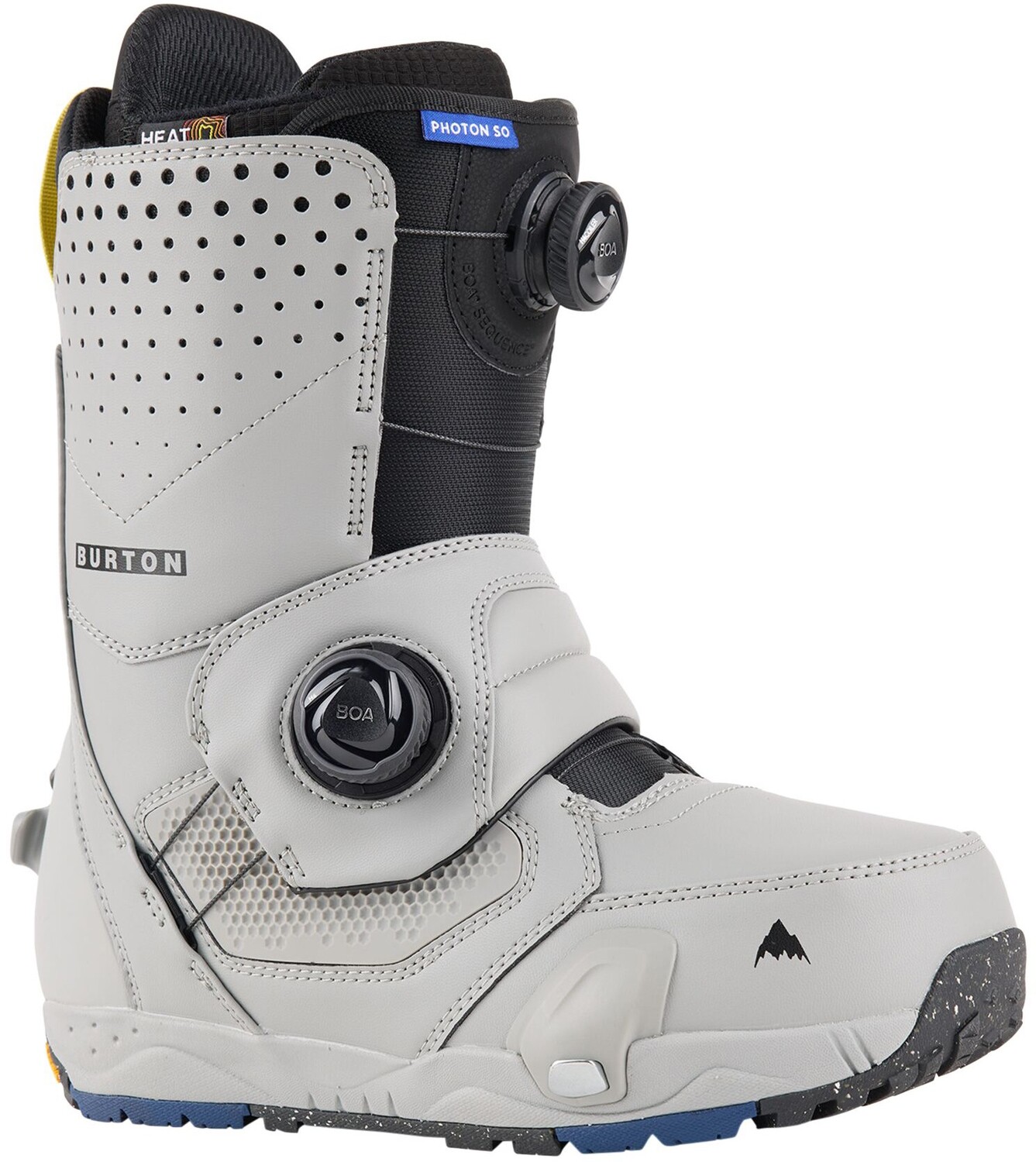 Ботинки для сноуборда Photon Step On Wide - Мужские - 2023/2024 Burton, серый крепления burton step on womens black