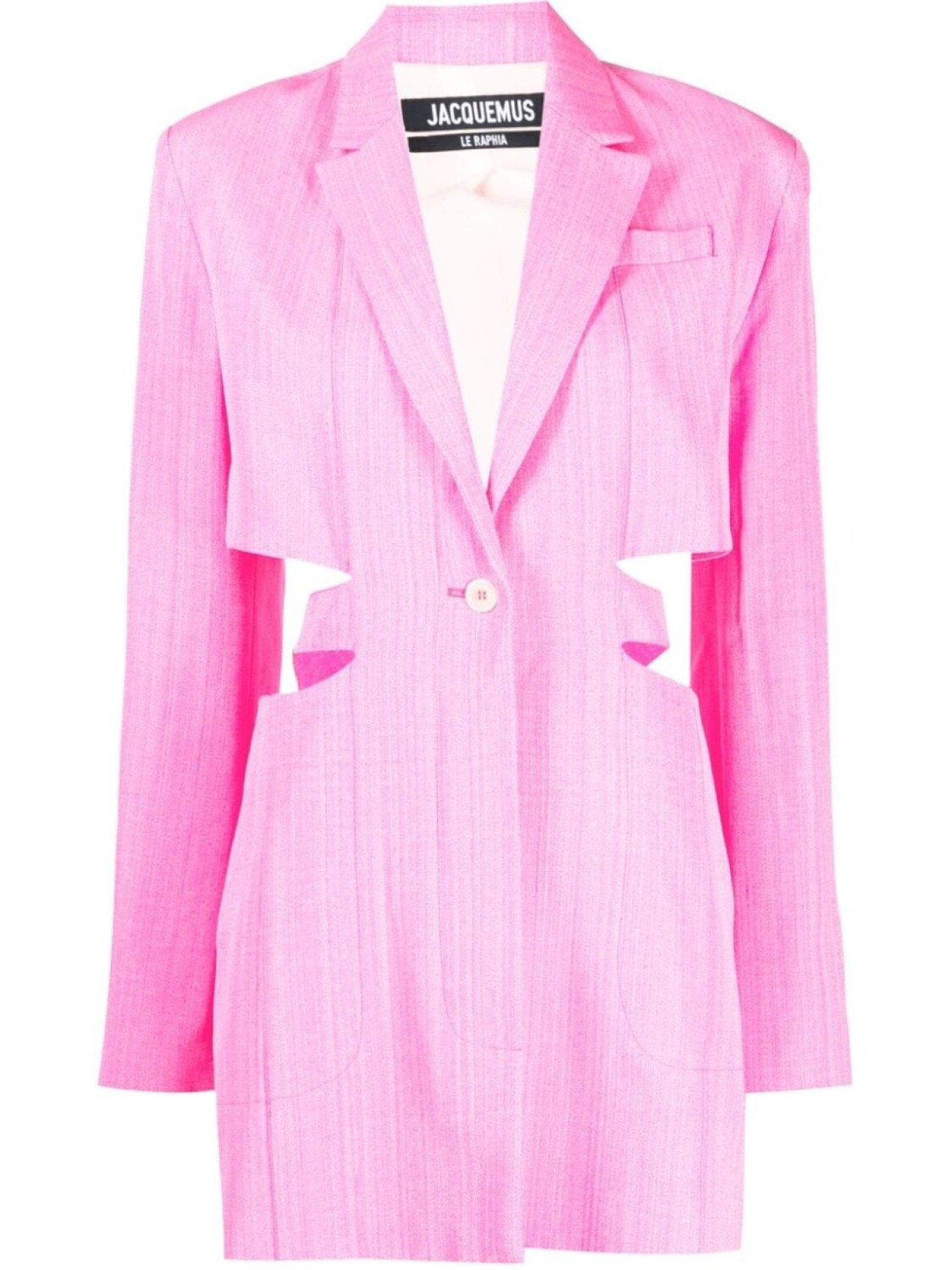 

Jacquemus платье мини La robe Bari, розовый