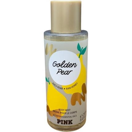 

Victoria's Secret Golden Pear Fragrance Mist Limited Edition РОЗОВЫЙ 8.4