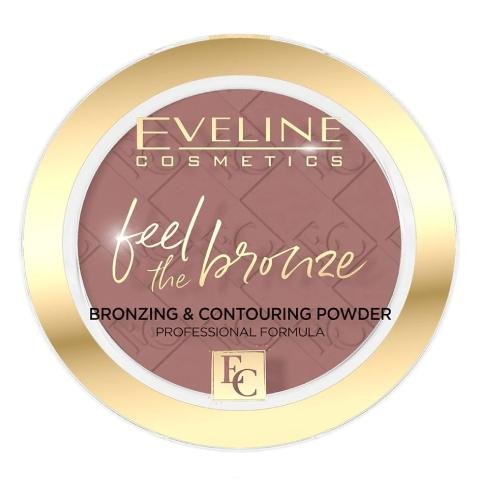 Бронзер, Feel The Bronze, 02 «Шоколадный торт» Eveline Cosmetics