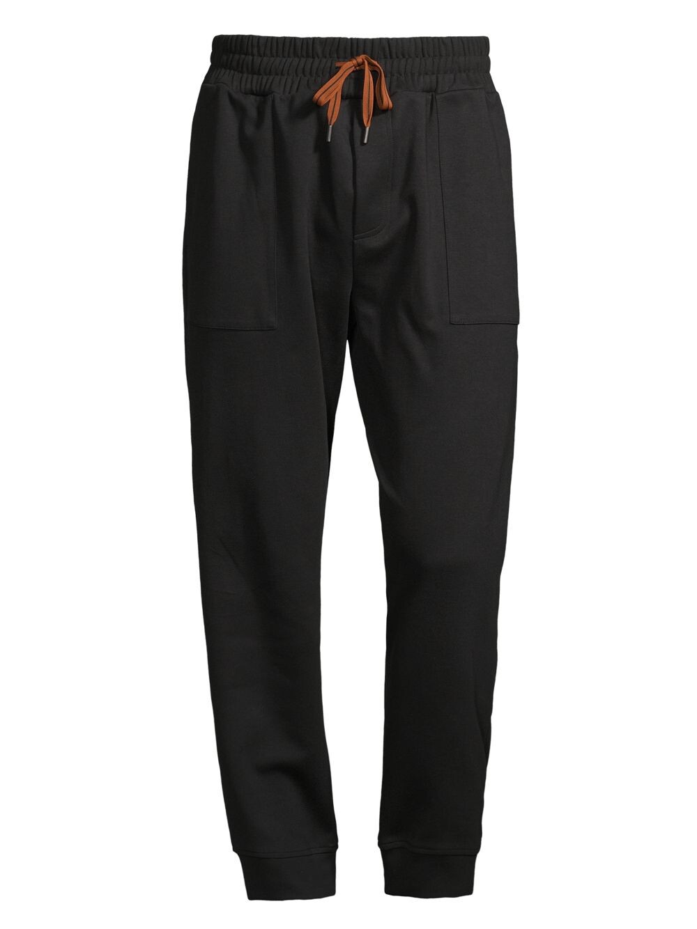 

Зауженные спортивные штаны с кулиской ZEGNA, черный