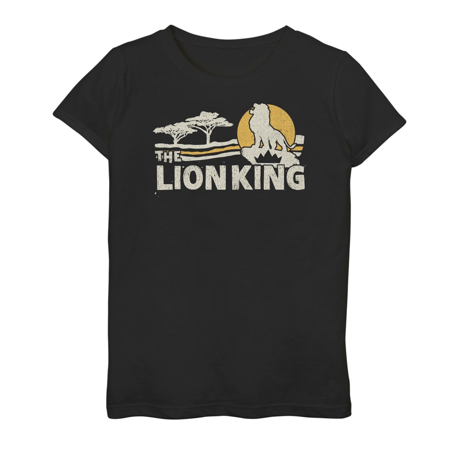

Футболка с рисунком Savannah Sunset для девочек 7–16 лет Disney's The Lion King Licensed Character