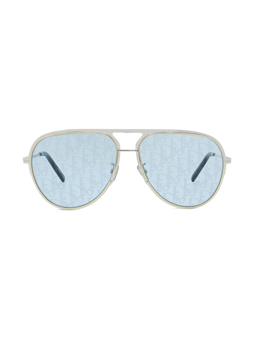 Солнцезащитные очки-пилоты DiorEssential A2U 60 мм Dior, синий очки авиаторы dioressential a2u f dior