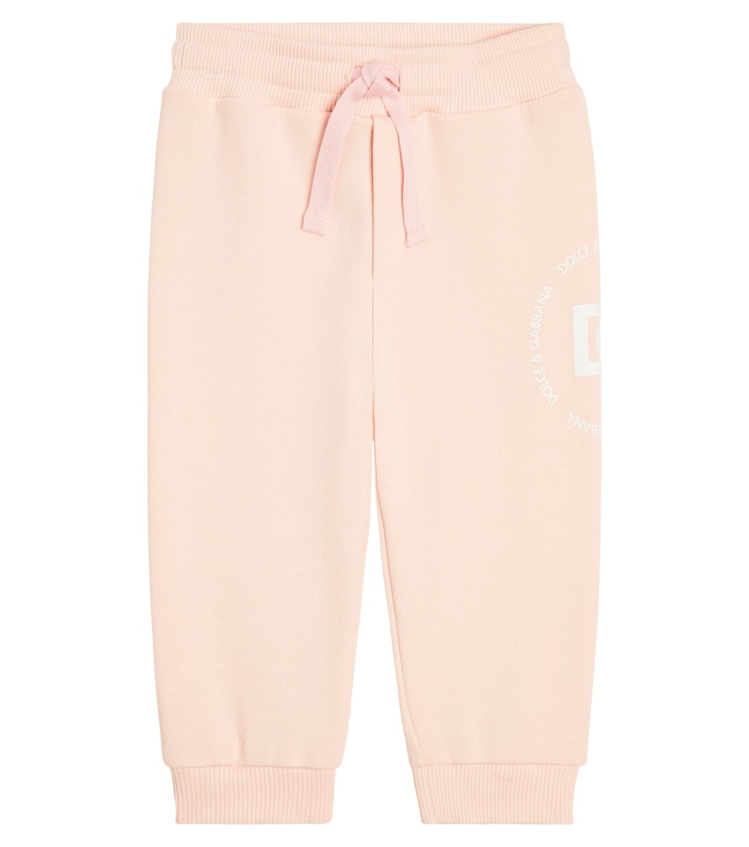 

Спортивные брюки из хлопкового джерси baby dg Dolce&Gabbana Kids, розовый