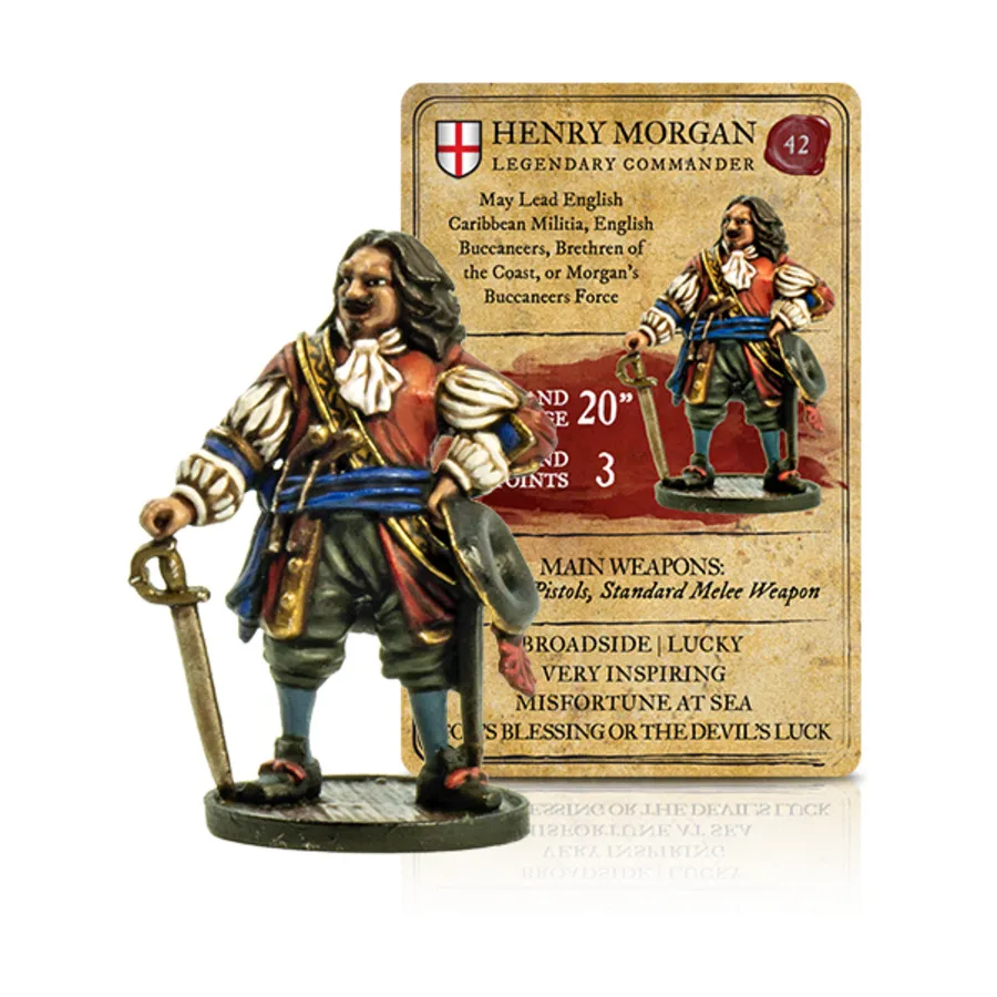

Генри Морган, Blood & Plunder - English (28mm)