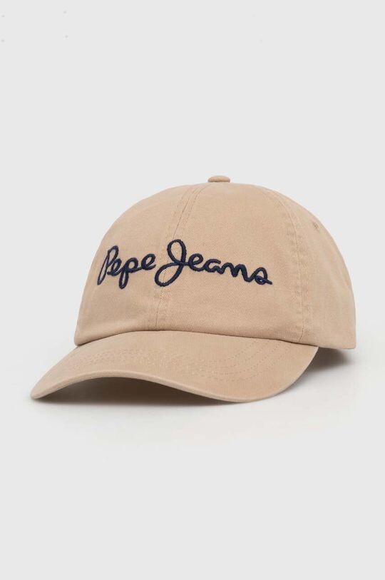 

Бейсболка Gilbert из хлопка Pepe Jeans, бежевый