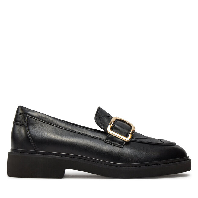 

Лоферы Clarks Loafers Splend Penny 26176778 Black Leather, черный