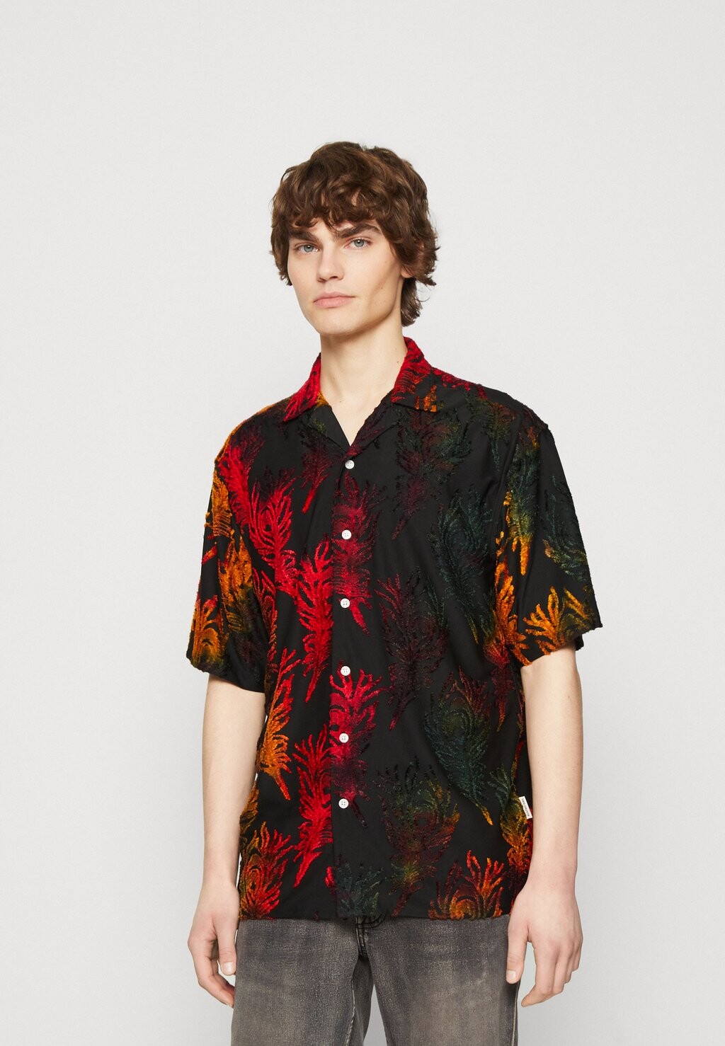 

Рубашка TROY SHIRT Redefined Rebel, огненно-оранжевый