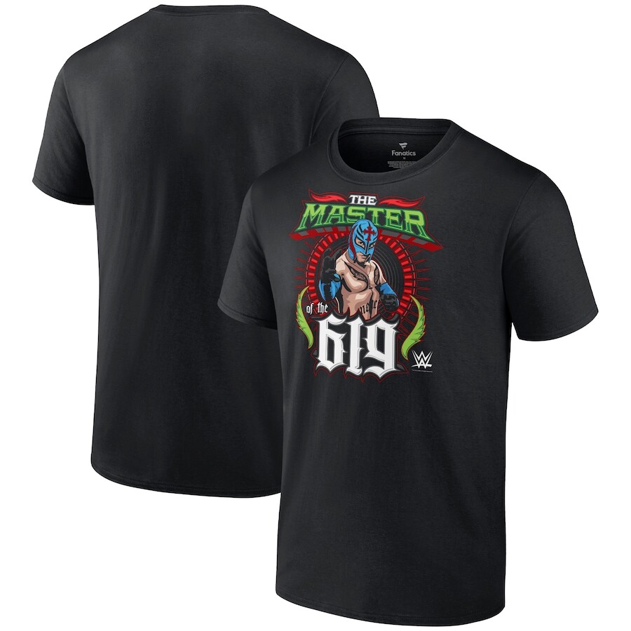 

Футболка с коротким рукавом Fanatics Branded Rey Mysterio, черный