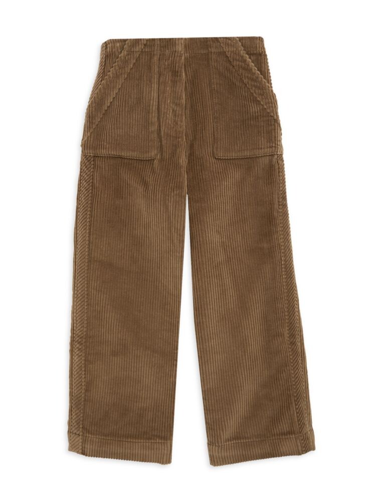 

Однотонные вельветовые брюки для маленьких детей и детей Burberry, цвет Toffee