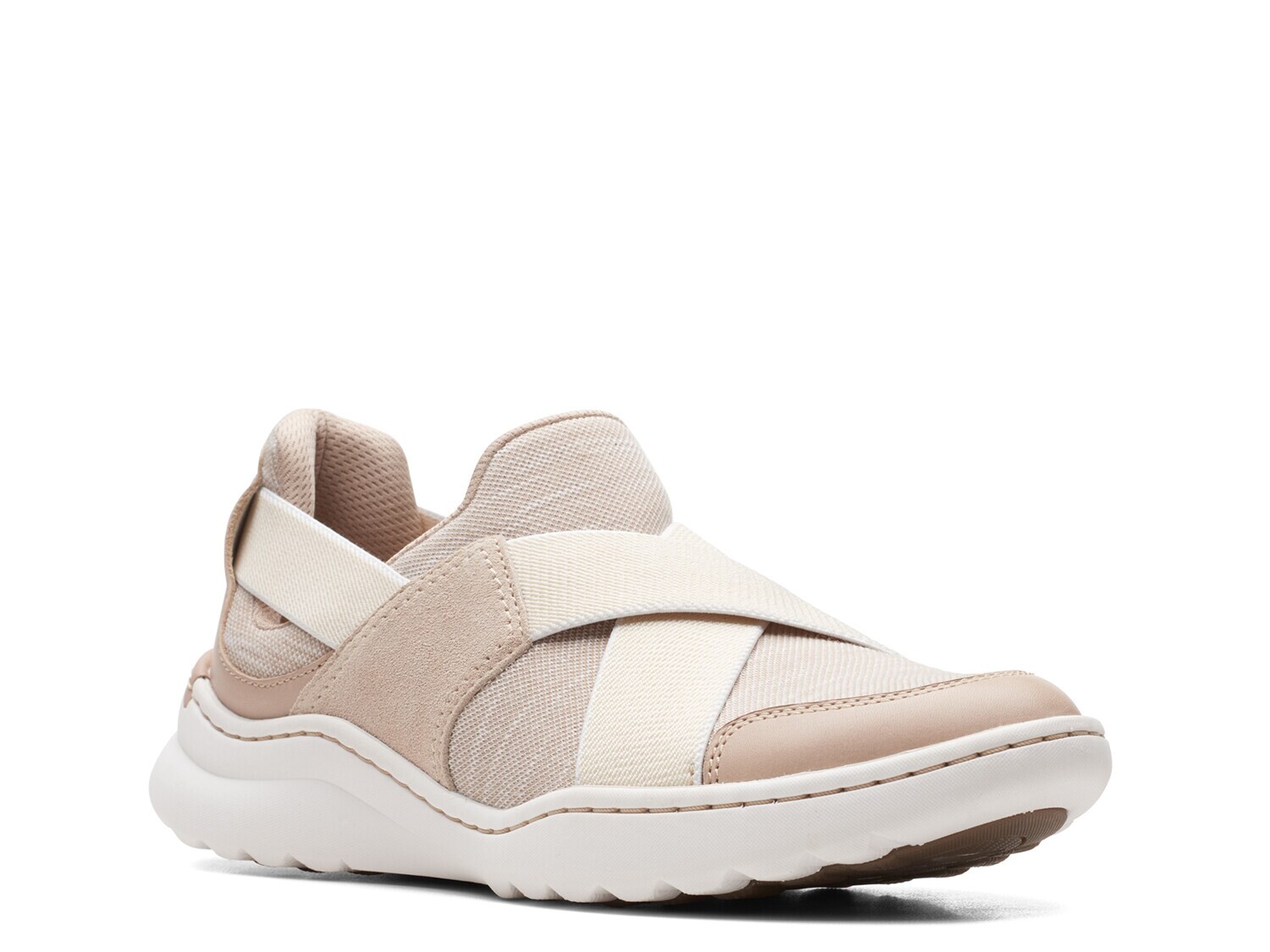 

Слипоны Clarks Teagan Go, песочный, Бежевый