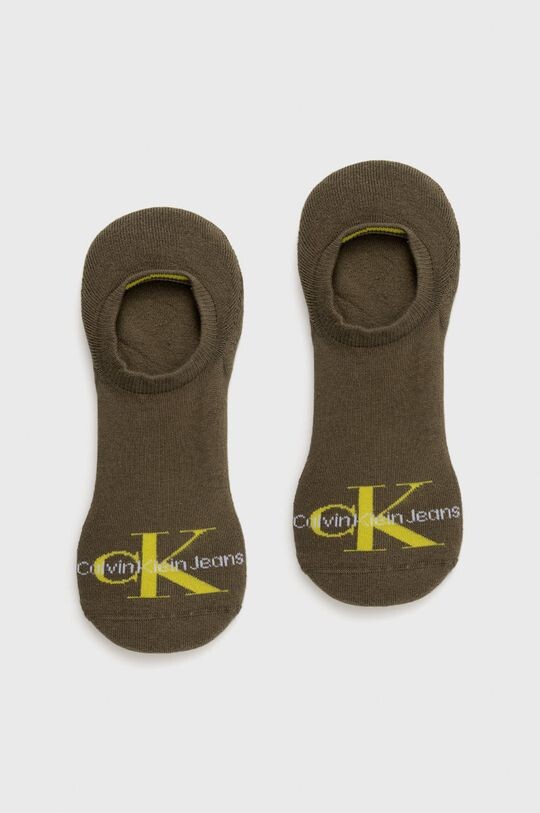 

Носки Кельвин Кляйн Calvin Klein, зеленый