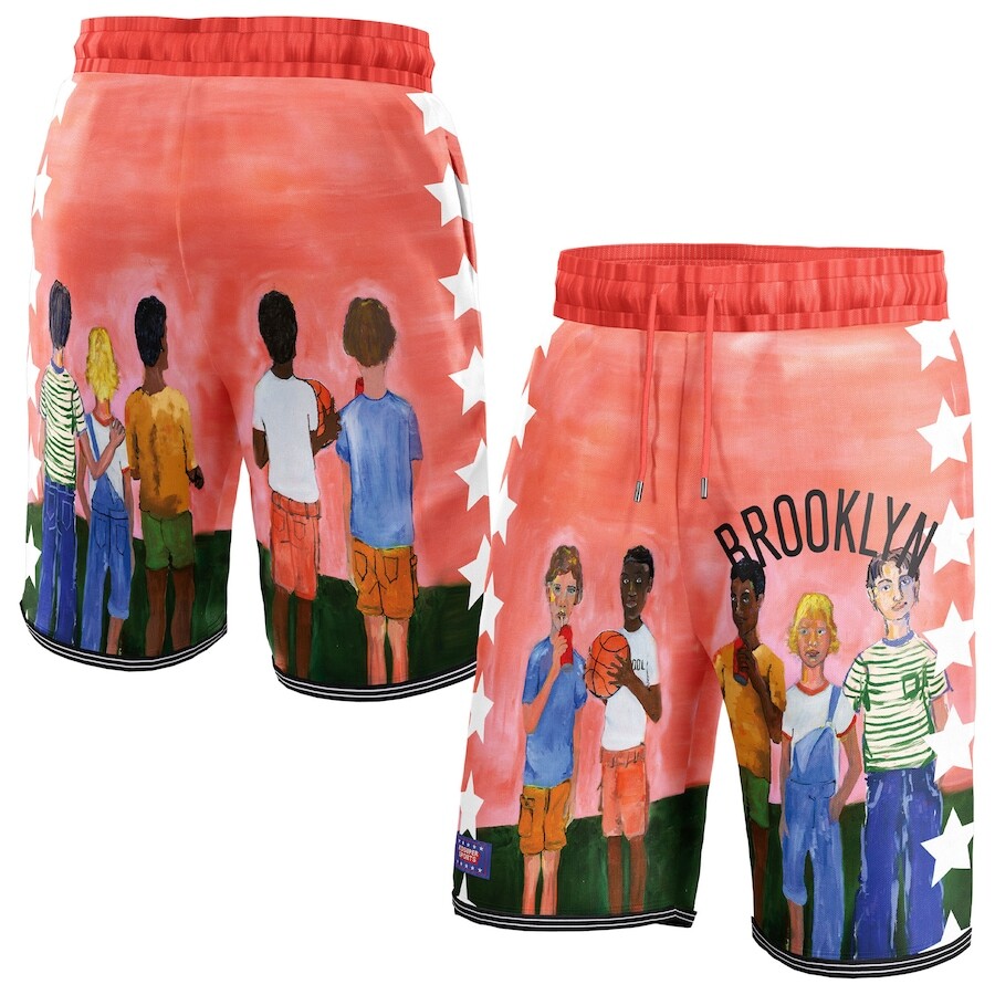 

Шорты KidSuper Brooklyn Nets, черный