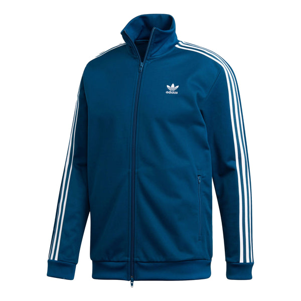 Куртка adidas originals Firebird Track Jacket Zipper tournament Sports Stand Collar Blue, синий
