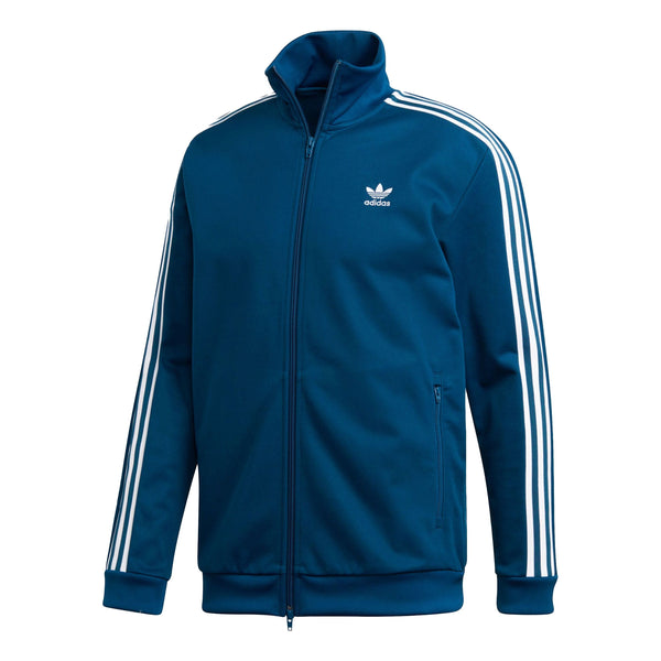 

Куртка adidas originals Firebird Track Jacket Zipper tournament Sports Stand Collar Blue, синий