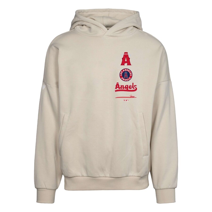 

Пуловер с капюшоном Levelwear Los Angeles Angels, кремовый