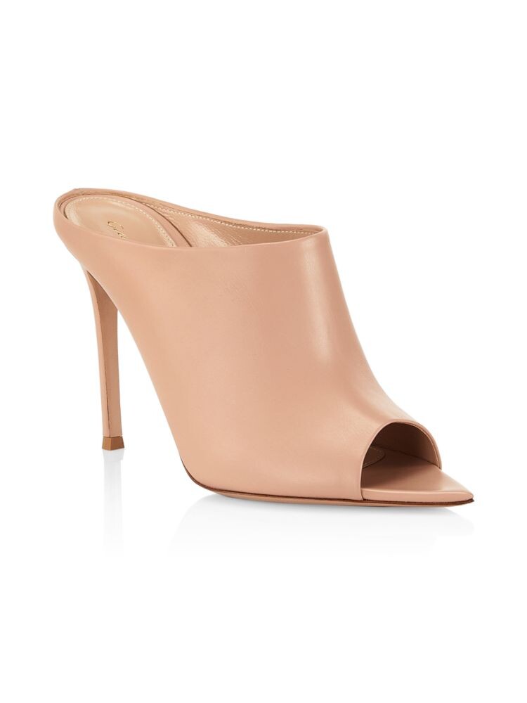 

Кожаные сабо Nova Gianvito Rossi, цвет Peach