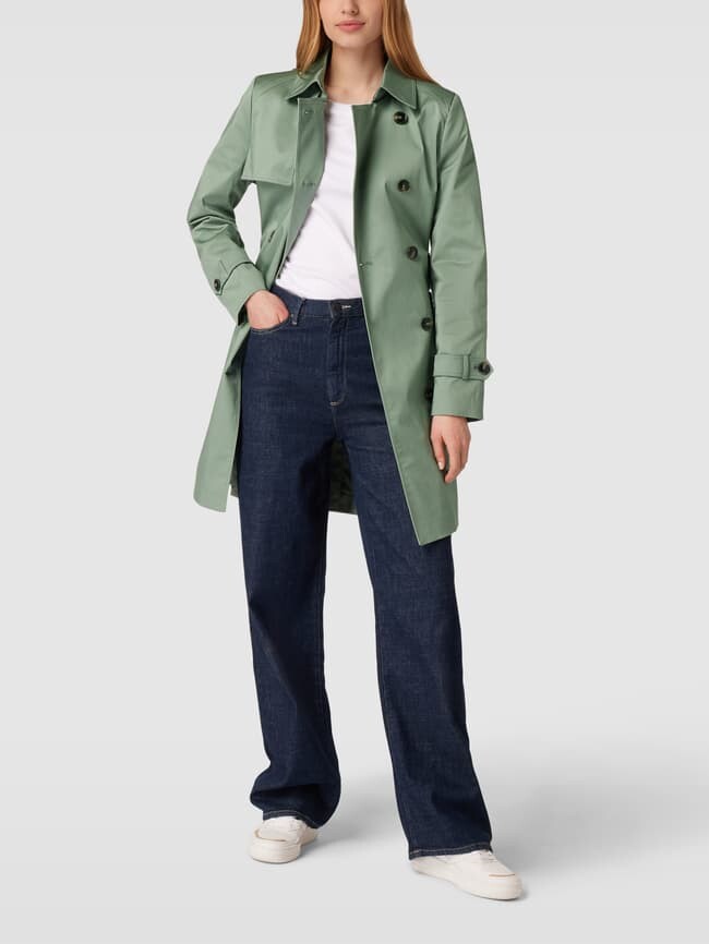 

Пальто с поясом Jake*s Collection, аква синий