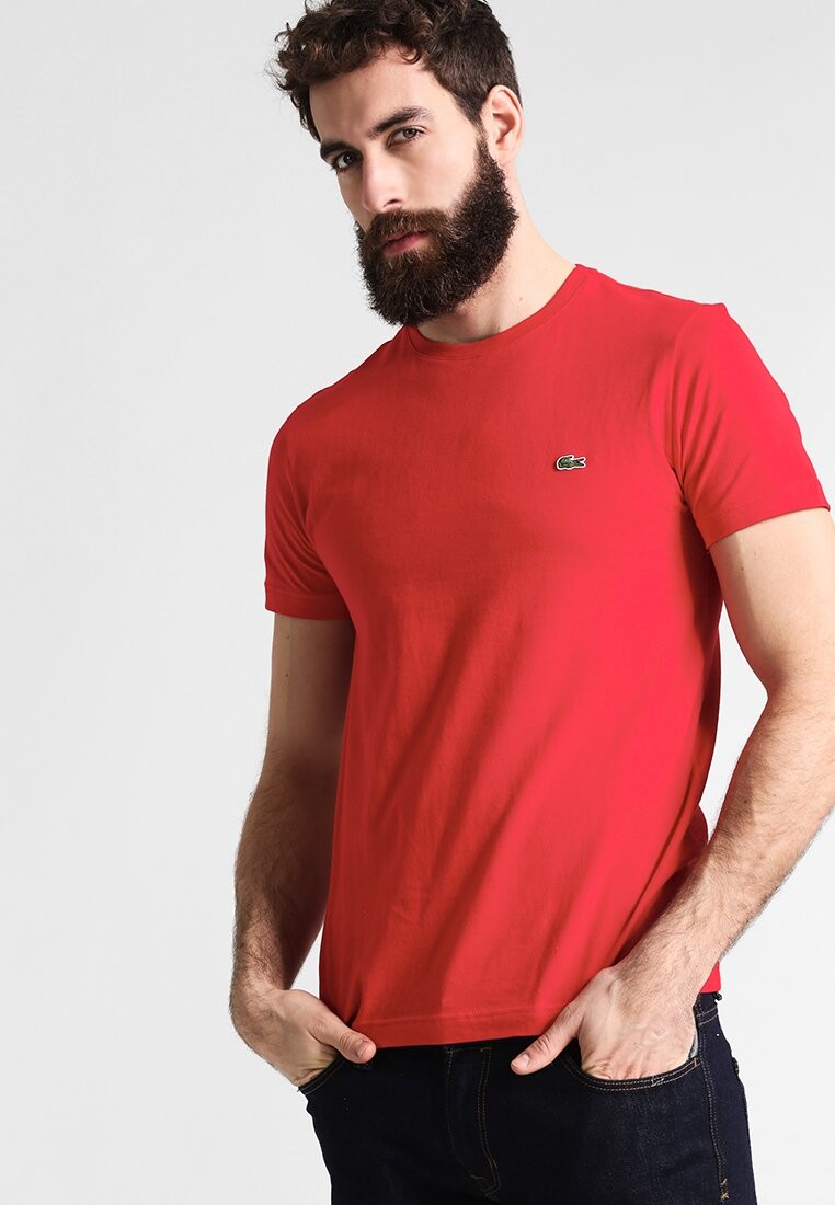 

Базовая футболка Th2038_02S Lacoste, красный