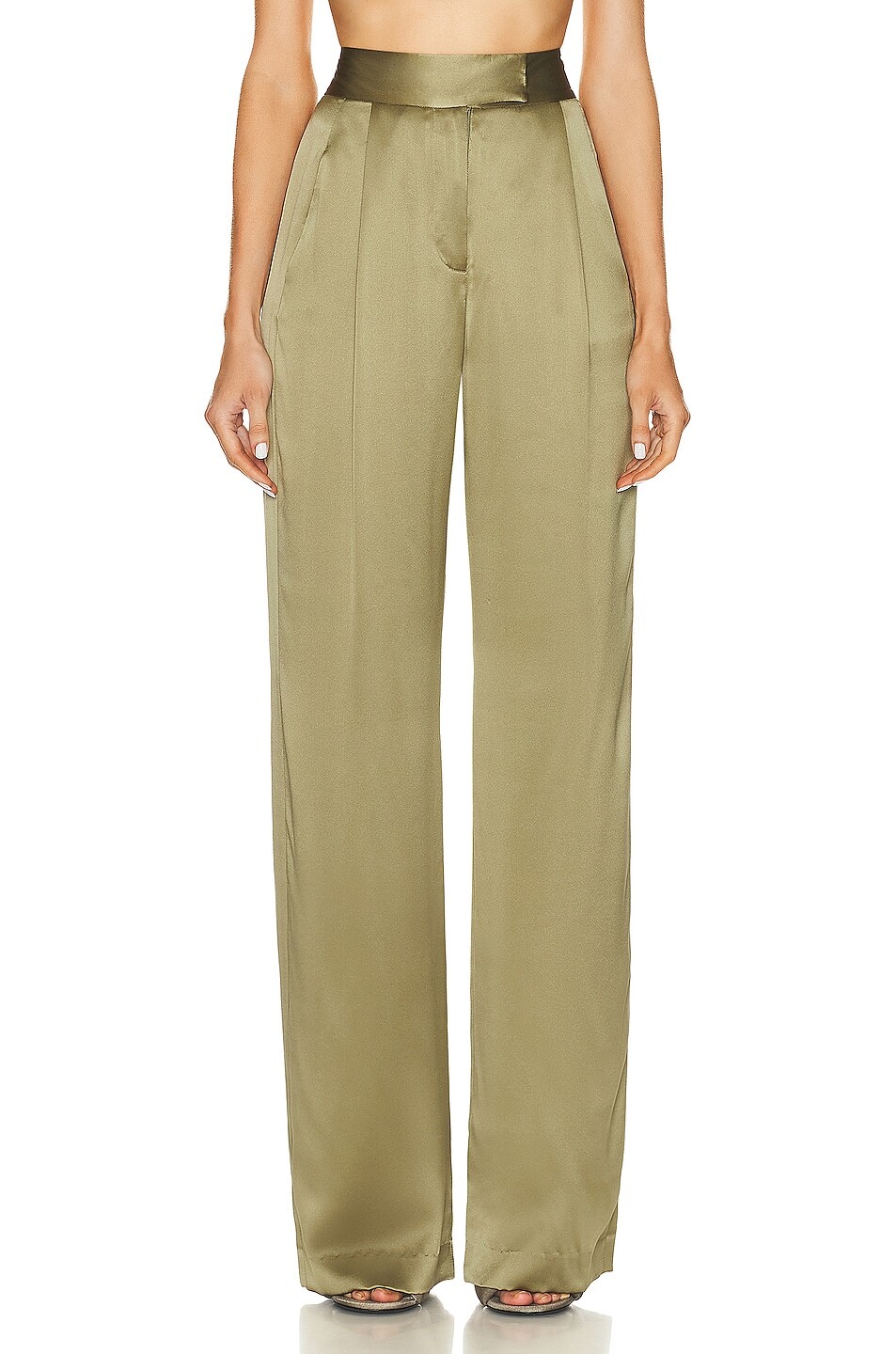 

Брюки The Sei Wide Leg Trouser, цвет Sage