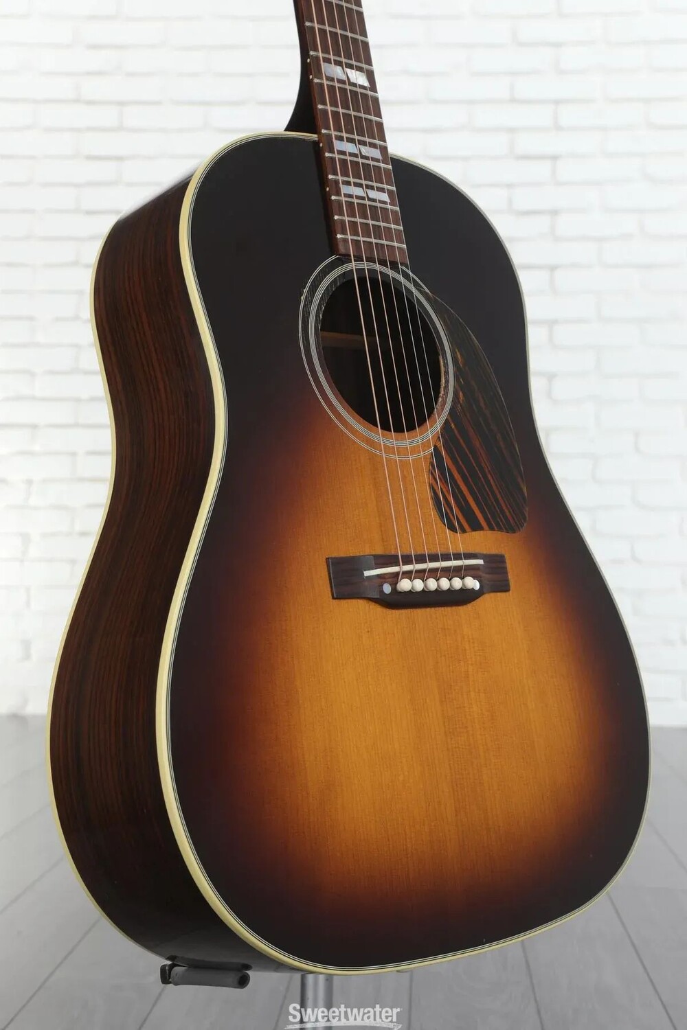 

Новая акустическая гитара Gibson Acoustic 1942 Banner Southern Jumbo Murphy Lab Light Aged - Vintage Sunburst