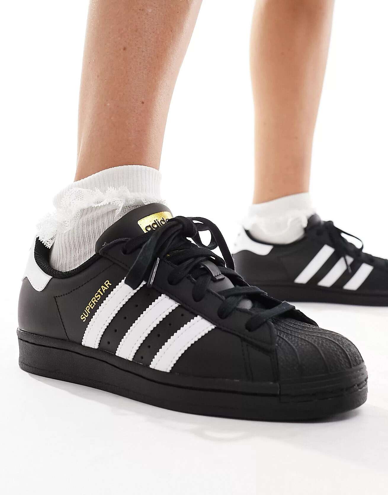 Черные кроссовки adidas Originals Superstar