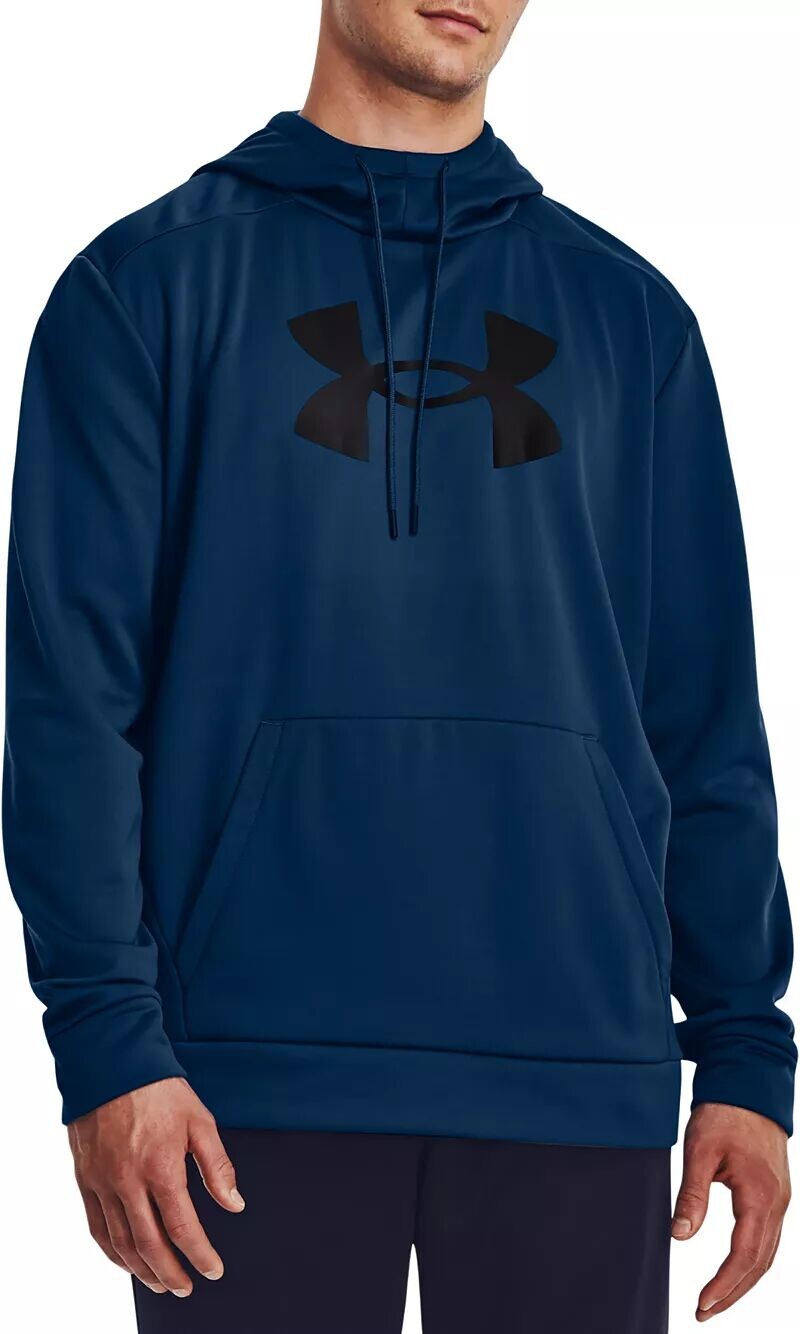 

Мужская флисовая толстовка с большим логотипом Under Armour Armor