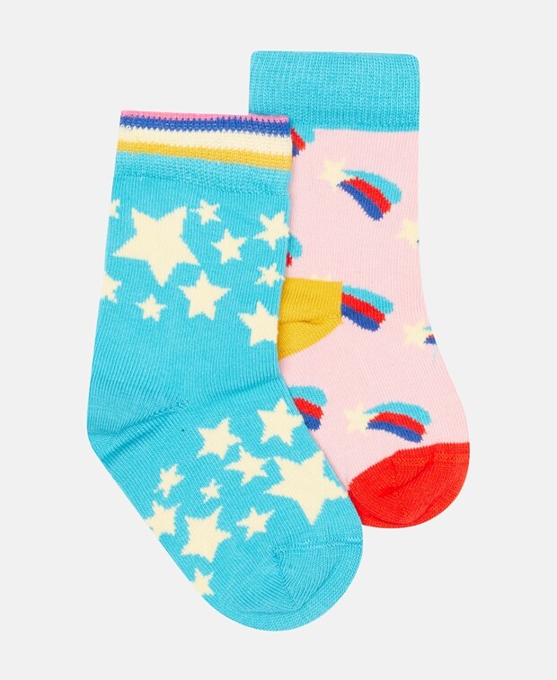 

Носки органик, 2 шт. Happy Socks, светло-синий