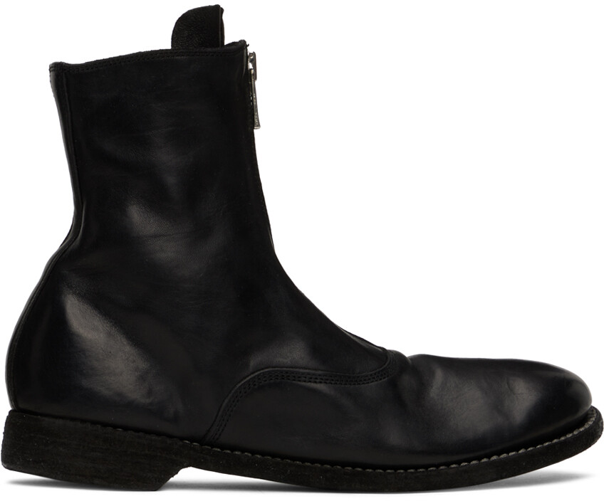 

Черные ботинки 210 Guidi, Черный