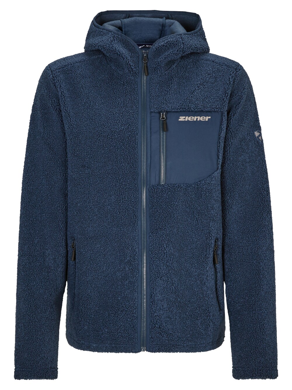 цена Спортивная флисовая куртка Ziener JUHA, темно-синий