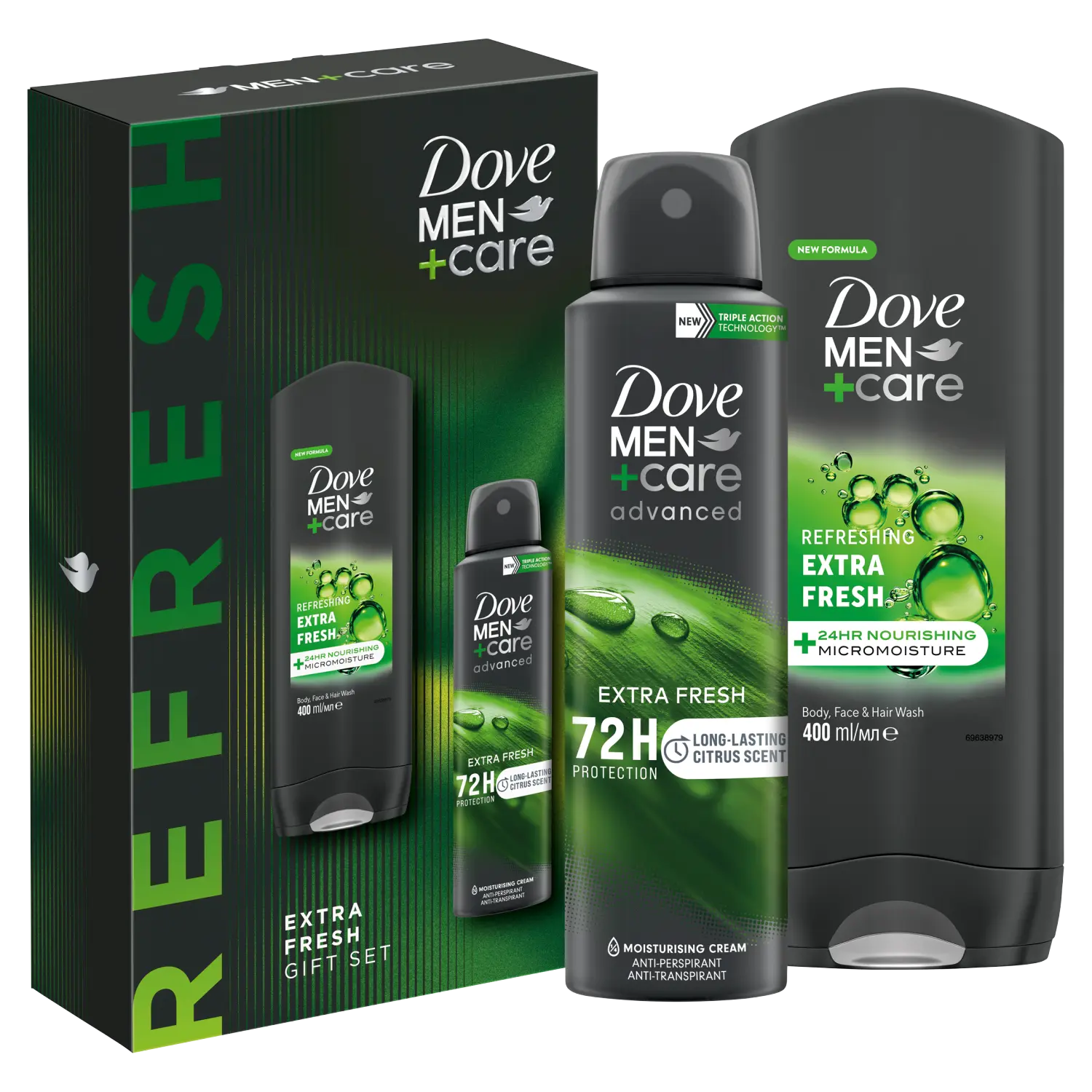 

Набор: гель для мытья лица Dove Men+ Care, 150 мл