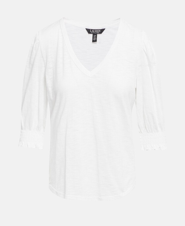 

Рубашка блузка Lauren Ralph Lauren, белый